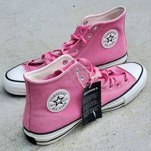 Converse CONS CTAS Pro Suede High-Top Mens Sz 10.5 Womens 12.5 Pink Shoes Unisex